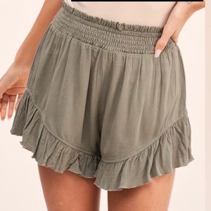 NWT olive shorts Size S, M & L